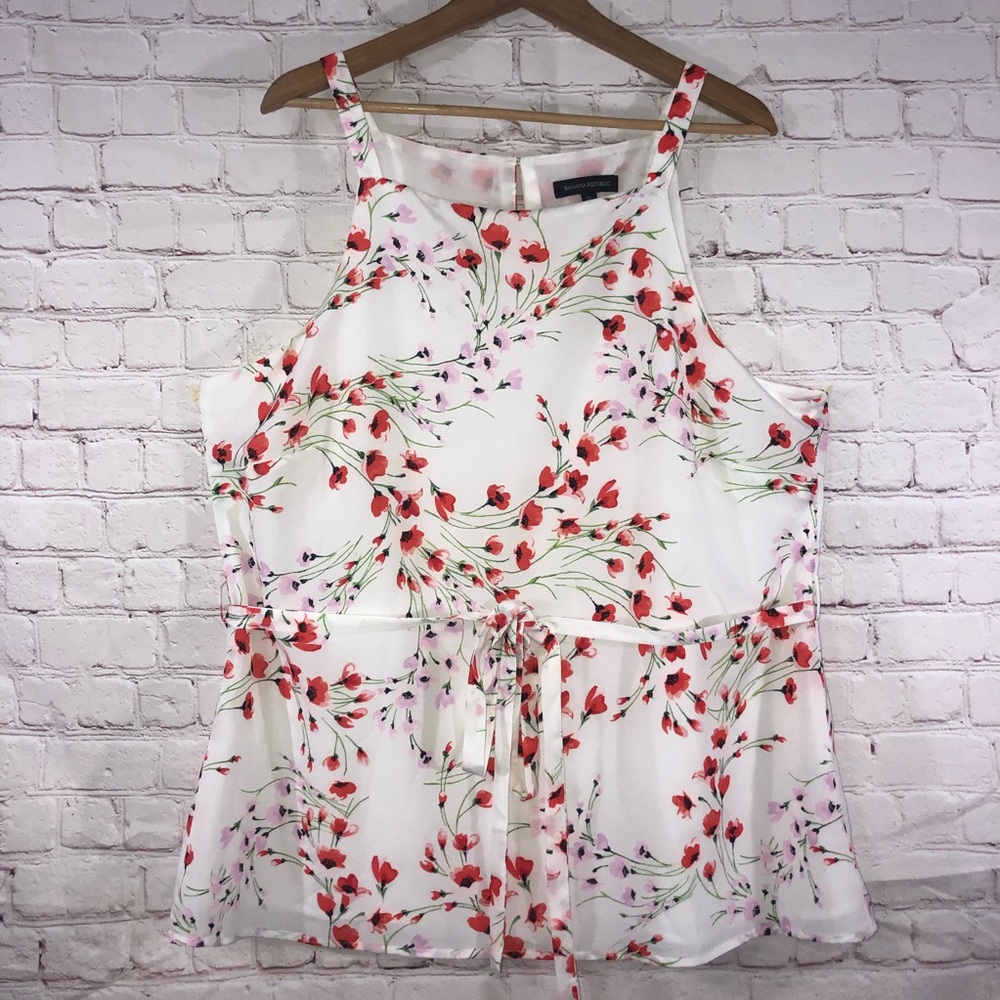 🌞Banana Republic Floral Blouse